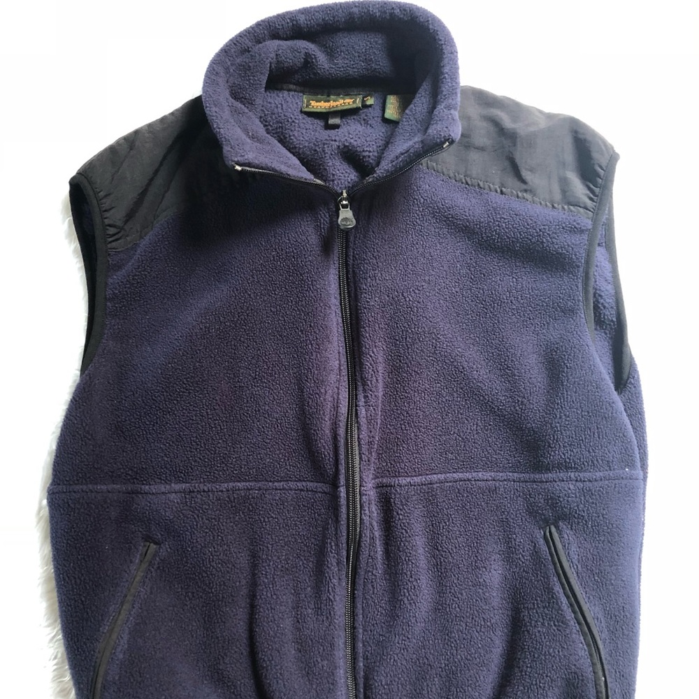 Navy Timberland Vest. Size small vest.